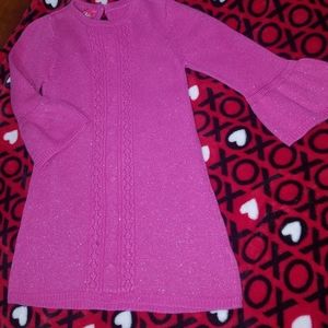 Pretty Pink Sweater Dress
